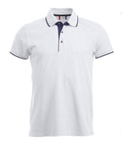 Clique Herren Poloshirt 'Seattle' mit Kontrastelementen