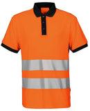 6008 PIQUE POLO EN ISO 20471 KLASSE 2 - WERBE-WELT.SHOP